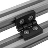 Hinge Standard Groove 6 for 20 Pieces Including Screw Connection