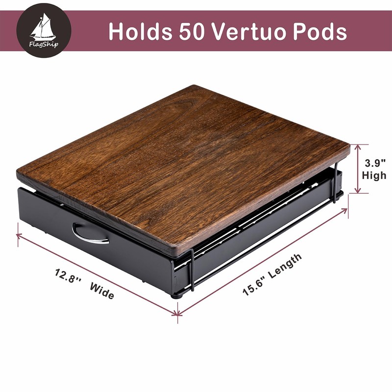 Flagship for Nespresso Pod Holder Vertuo Pod Drawer Coffee Pod