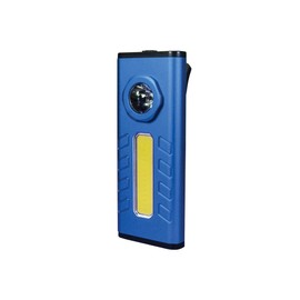 Lighthouse Torches L/HEM5BLUE LED Blue Mini Lamp - Dimmable Spotlight (250Lm) and Floodlight (500Lm) - 3xAAA Included