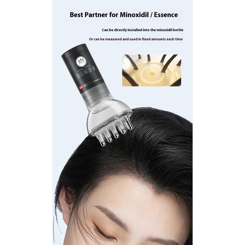 Precision Roller‑Ball Scalp Applicator (5 ml) – Leak‑Proof, Mess‑Free Hair Serum