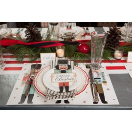Hester & Cook Paper Placemat, Pad of 24 (Nutcrackers)