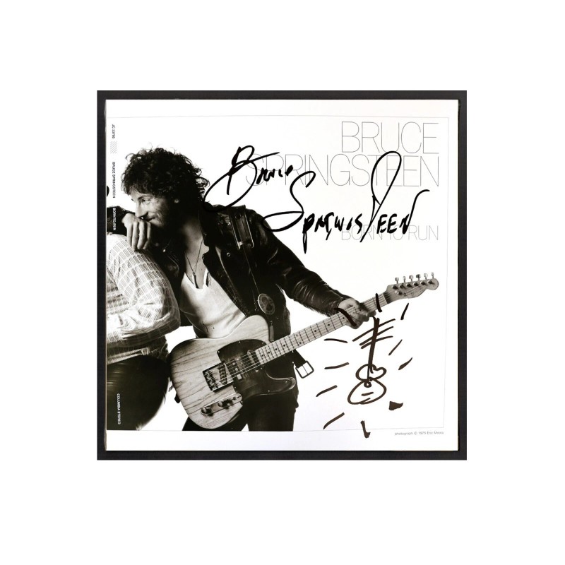 Bruce Springsteen Autographed Album Cover Reprint.Frame Included.Make an offer.