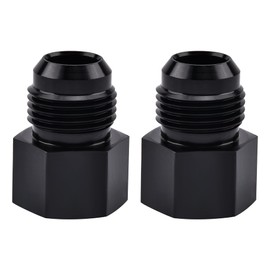 EVIL ENERGY 8AN Male Flare to 1/8 NPT Female Fitting Adaptor Aluminum 2PCS