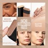EONFAVE Foundation Stick, Feuchtigkeitsspendender Concealer Foundation Make Up Mit Pinsel,