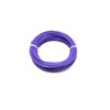 1/16" Coated to 3/32" Diameter, 7x7 Construction, Purple Vinyl Coated