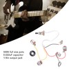 Electric Guitar Wiring Harness Kit 3 Way Toggle Switch 500K