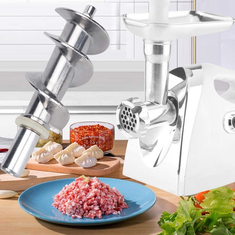 Meat Grinder Parts, Stainless Steel Durable Meat Mincer Screw, for