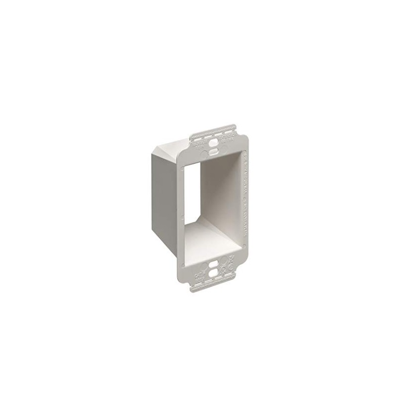 Arlington BE1X Plastic 1-Gang Box Extender With Larger Flange 2.325