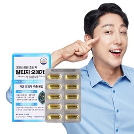데일리플랜 초임계알티지오메가3 700mg x 60캡슐 Daily Plan Supercritical RTG Omega-3 700mg x 60 Capsules