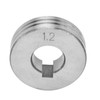 10Pcs Welder Wire Feed Roller 1.0‑1.2mm Groove Feeding Guide Wheel