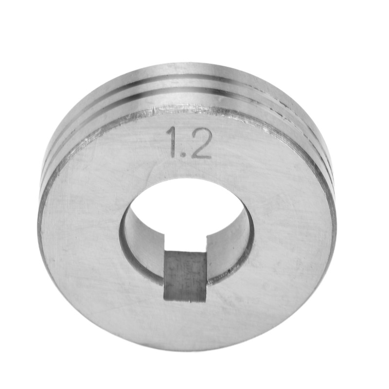 10Pcs Welder Wire Feed Roller 1.0‑1.2mm Groove Feeding Guide Wheel