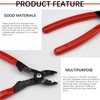 Wire Crimper and Stripper，4-in-1 Cable Repair Tool, 7-Inch Multipurpose Crimp