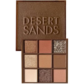 Farmasi Paleta de Sombras para Ojos Oasis Collection Desert Sands, Maquillaje de Ojos Color de Suave a Intenso, Acabados Mate y Brillante, 0.28 oz.