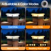 4x4 Solar Post Cap Lights 8 Pack, 96 LED/4 Lighting