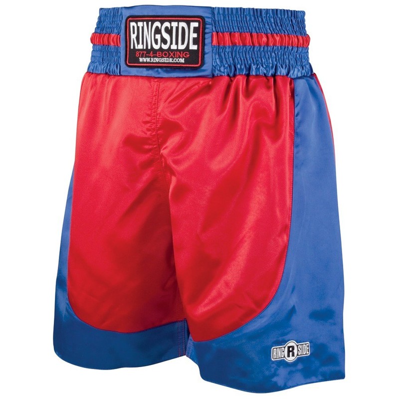 Ringside Pro-Style Boxing Trunks (Black, XX-Large)