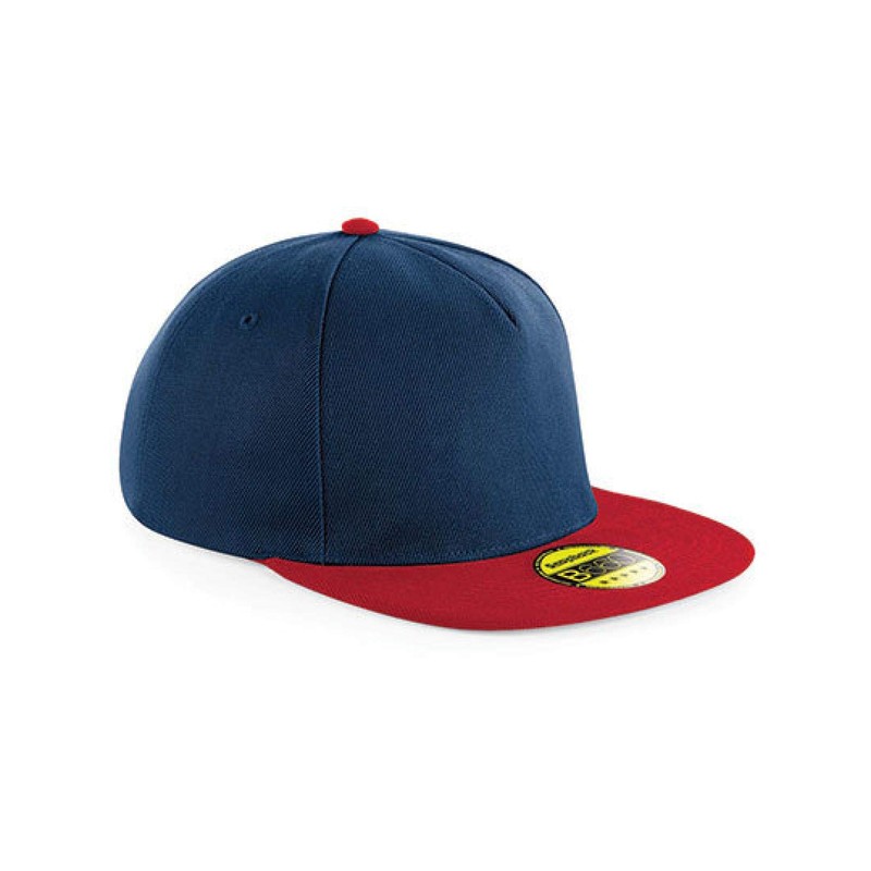 Beechfield Original Flat Peak Snapback Cap -