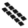 10pcs 40x11x40mm Black Heat Sink Radiator Aluminum Cooling Fin 3