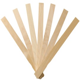 25 Pack Paint Stir Sticks, HOOMBOOM 12 Inch Wooden Paint Crafts Sticks for Paint Mixing, Paint Stirrers, Chemical Stirring, Garden and Library Markers