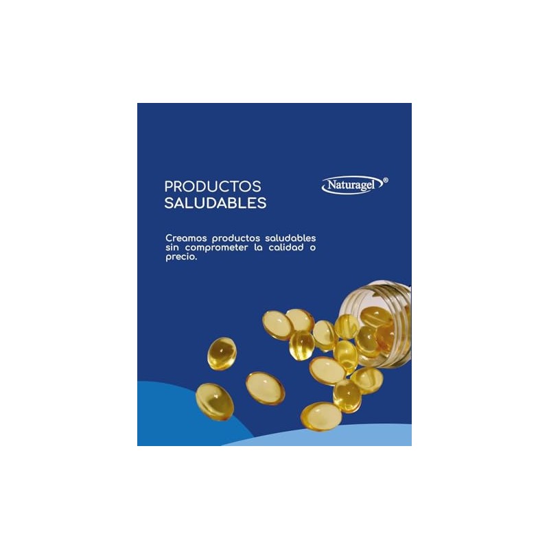 Naturagel Biglicinato de Magnesio con Omega 3 900mg 30 Capsulas