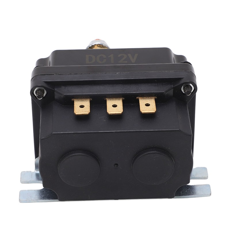 Winch Relay 250A Integrated Waterproof ABS Brass Electric Winch Relay