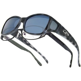 Dahlia JP Fitovers - Black Cheetah - Grey Lens (DL001)