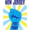 CafePress New Jersey FIST Pump Sticker Rectangle Bumper Sticker Car