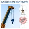 sourcing map Aluminum Wire Rope Stop Sleeve 3/16"(4mm) Crimping Loop