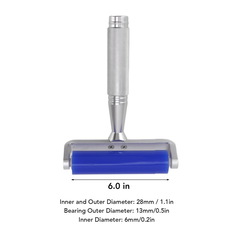 Blue Silicone Manual Roller Static Cleaner Tool Sticky Roller for