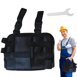Tool Bag with Belt Clip, Tool Bag for Legs, Tool Holder for Electricians, Multiple Pockets for Hand Tools, Repair Tool Bag Around Your Leg Tool Bag for the Leg