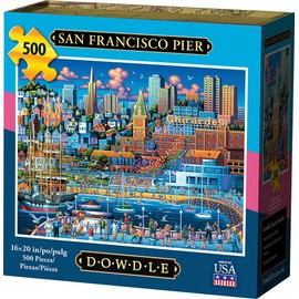 Dowdle Jigsaw Puzzle - San Francisco Pier - 500 Piece