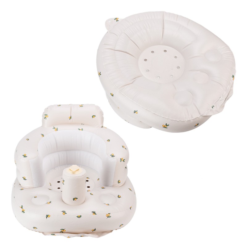 Multifunctional Baby PVC Inflatable Spine Protection Bathroom Sofa Learning Eating