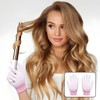 3 Pieces Curly Hair Gloves, Heat Resistant Gloves, Hairdressing Salon