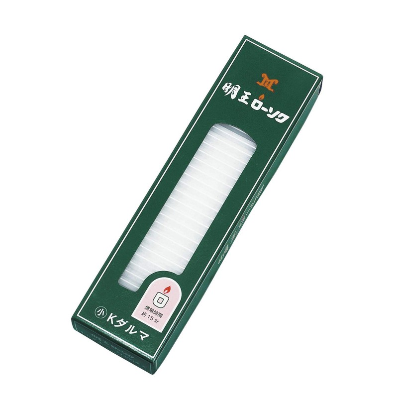 マルエス 明王ローソク Kダルマ 225g