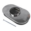 Air Cleaner 15" Oval Full Finned Replacement for Classic Ford