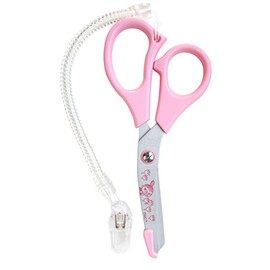 Moomin ST-UM0004 Medical Scissors (for Left Hand), Little My Pink