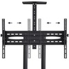 Yaheetech Adjustable Mobile TV Stand Rolling TV Cart Mount Universal