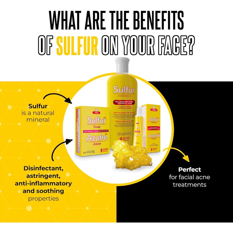 Grisi Pomada De Azufre, Pomada De Azufre Al 10% Que