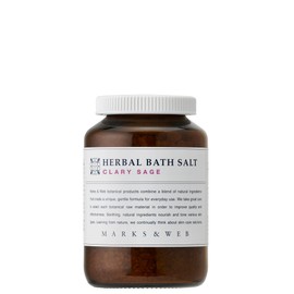Marks & Web Herbal Bath Salt, 8.5 oz (240 g), Clari Sage