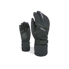Level Waterproof Gore-Tex Men's Outdoor Skiing Gloves available in Black - Size 8.5