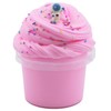 Premade Pink Butter Slime, with Space Astronaut Accessory, Party Favors