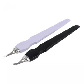 V형 손톱 손질 밀대-색상랜덤 1p 굳은살 제거 네일 케어 V-Shaped Nail Care Pusher & Cuticle Remover - Random Color, 1pc