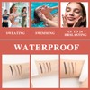 2-in-1 Eyebrow Pencil and Eyebrow Gel, Eyebrow Pencil with 4