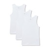 BOSS, 3-Pack Rib Classic Tank Top, White Bone, L