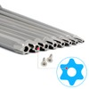 8 Pieces Torx Long Screwdriver Bit Set 1/4 Inch Magnetic