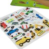 Melissa & Doug Vehicles Puffy Sticker Play Set Travel Toy