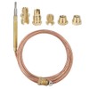 HERCHR 59inch Gas Thermocouple, Gas Stove Universal Thermocouple Fireplace Replacement