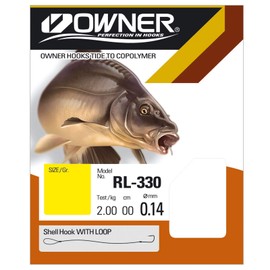 Owner Carp hook black RL-044 10