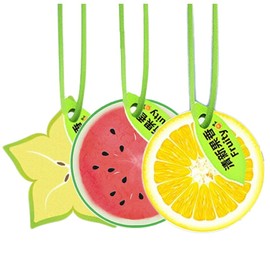 3-Pack Watermelon Elegant Car Air Freshener Spray | Car Vent & Home Fragrance Clips | Energizing Scents for Cars, Offices, Living Spaces Natural Scent Vehicle & Home Odor Eliminator