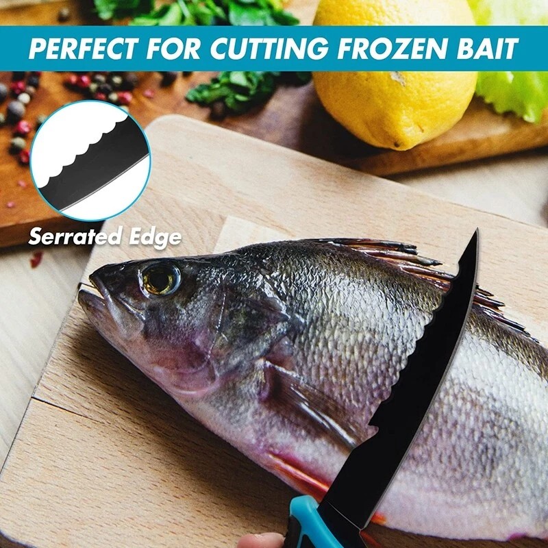 FLISSA 4 PCS Fillet Knife Set Boning Knife & Bait