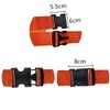 Fastening Strap with Buckle, Stepless Adjustable Length, For Backboards, Spine
